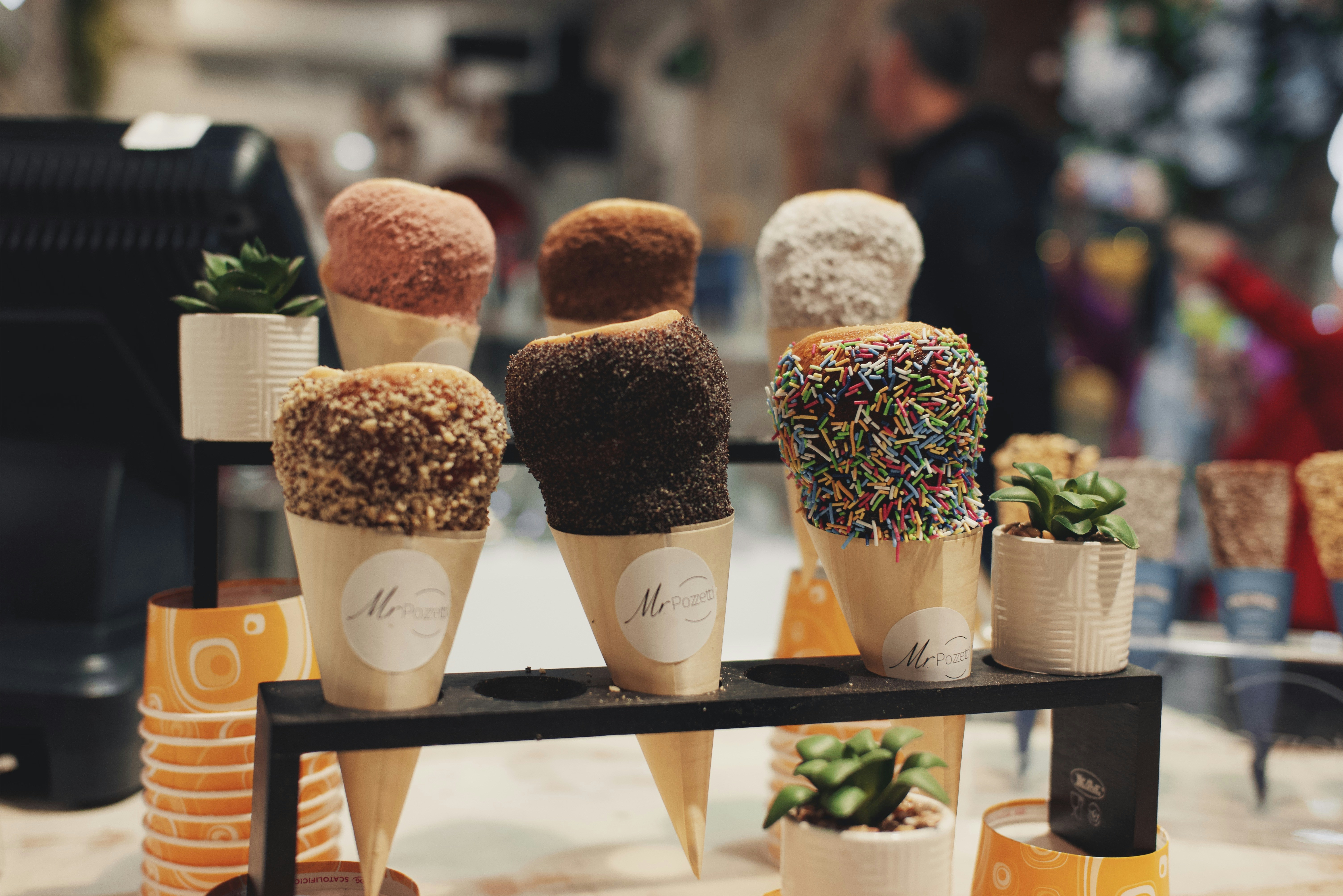 Ice cream cones